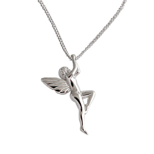 Guardian Angel 925 Sterling Silver Necklace
