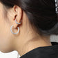 Fashion Irregular 925 Sterling Silver Cuff Earring (Single)