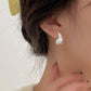 Water Drop Stud Earrings 925 Sterling Silver