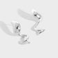 Elegant Corkscrew 925 Sterling Silver Dangling Earrings